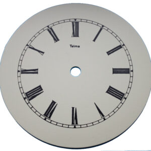 109.27 crème wit aluminium wijzerplaat, 145 mm