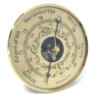 Baro.112 inbouw barometer 112 mm, Baromaster.