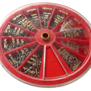 H99.1 mini schroefjes voor horloges, zakhorloges en brillen, ca 1000 st.
